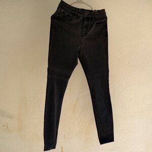 Aeropostale Black High-Rise Skinny Jeans